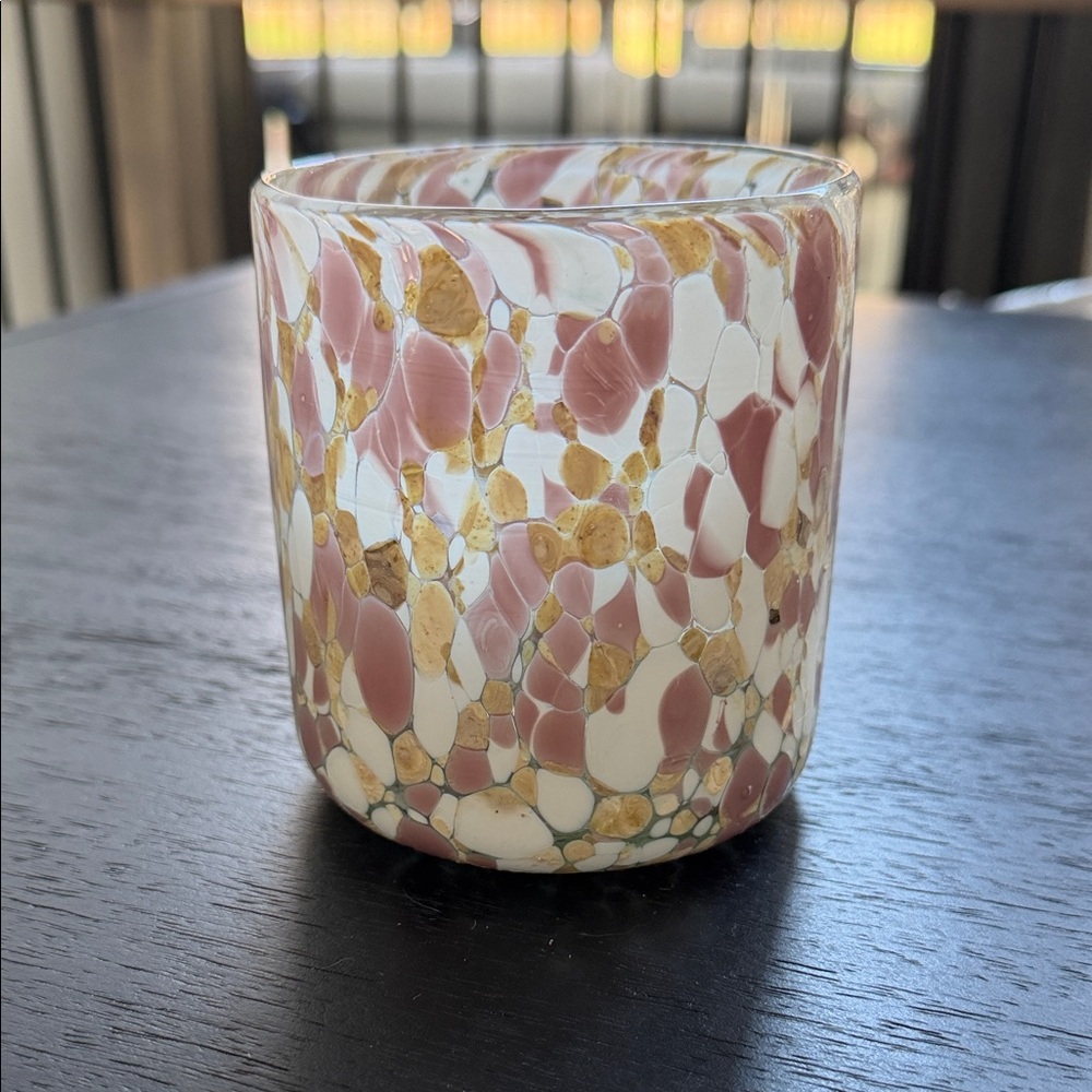 West Elm Mexican Glass Votive Candle Holder